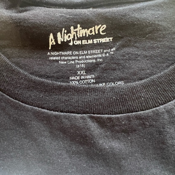 NWOT A Nightmare on Elm Street Men's LS Tee Size 2XL (G3) - Picture 4 of 7